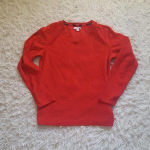 Womens soft long tee (red)